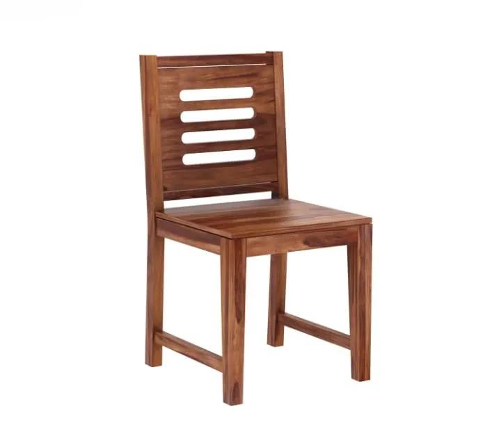Sheesham Wood Dining Chair – Set of 2 (Honey)